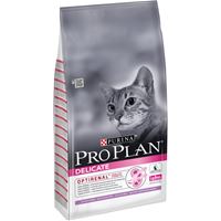 Pro Plan Delicate для кошек с проблемами пищеварения - индейка, рис