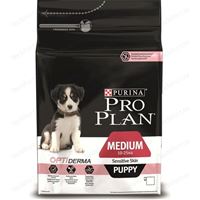 Pro Plan для щенков средних пород с чувствительным пищеварением - ягненок с рисом